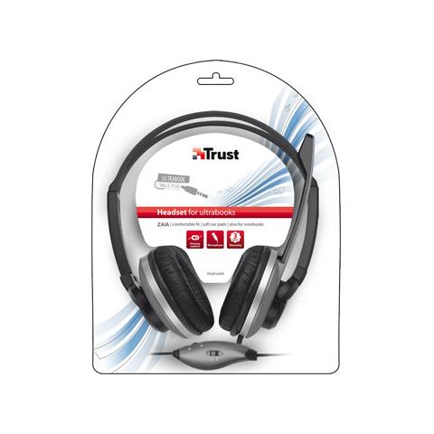 Zaia Stereofonico Padiglione auricolare Nero cuffia e auricolare - Foto 1